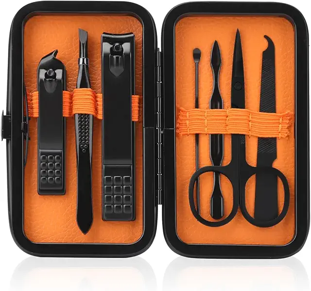 Kit de Manucure Voyage Multifonction - Soins Ongles Hommes et Femmes