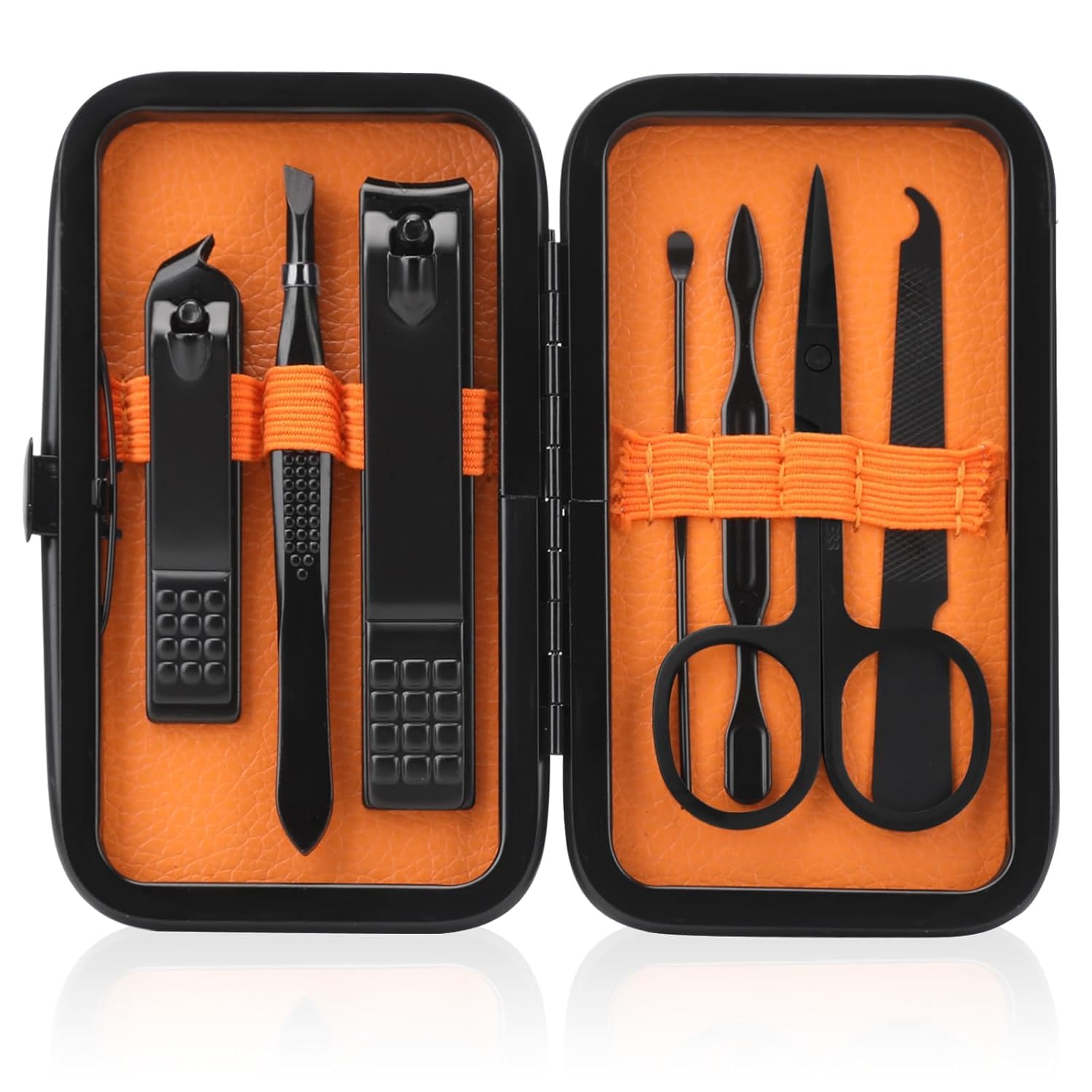 fenlebeneil Manicure Set Men Nail Clipper Set Personal Care Nail Grooming Kits Travel Nail Care Set Manicure Nail Clippers Pedicure Kit Basic Nail Care Tools Gift for Men Women