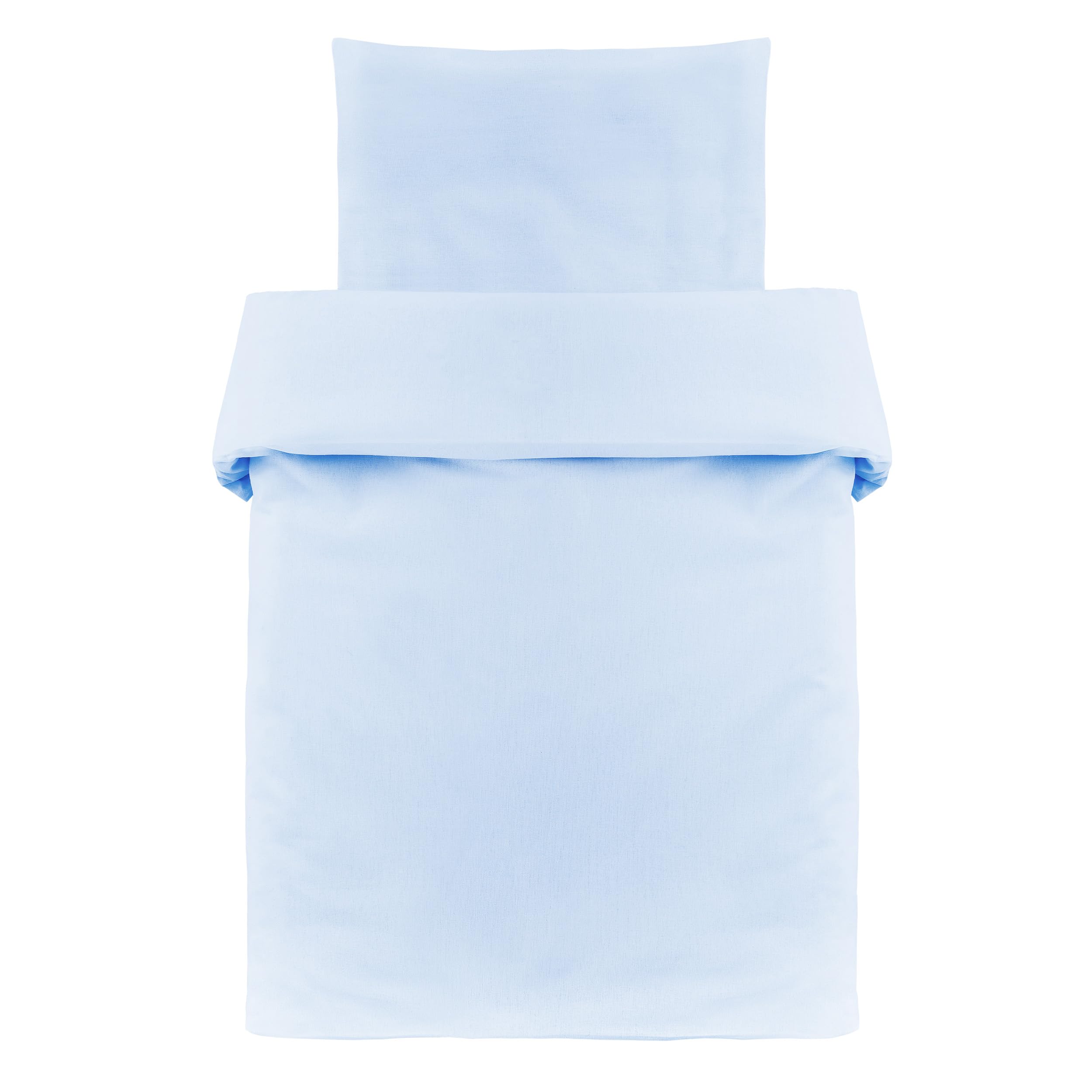 MAKIAN Juego Nórdico Minicunas y Moisés 2 Piezas 80x80 cm y 35x40 cm | Ropa de Cama para Bebé 100% Algodón Transpirable Ideal para Recién Nacidos y Pieles Sensibles | Certificado Oeko-Tex