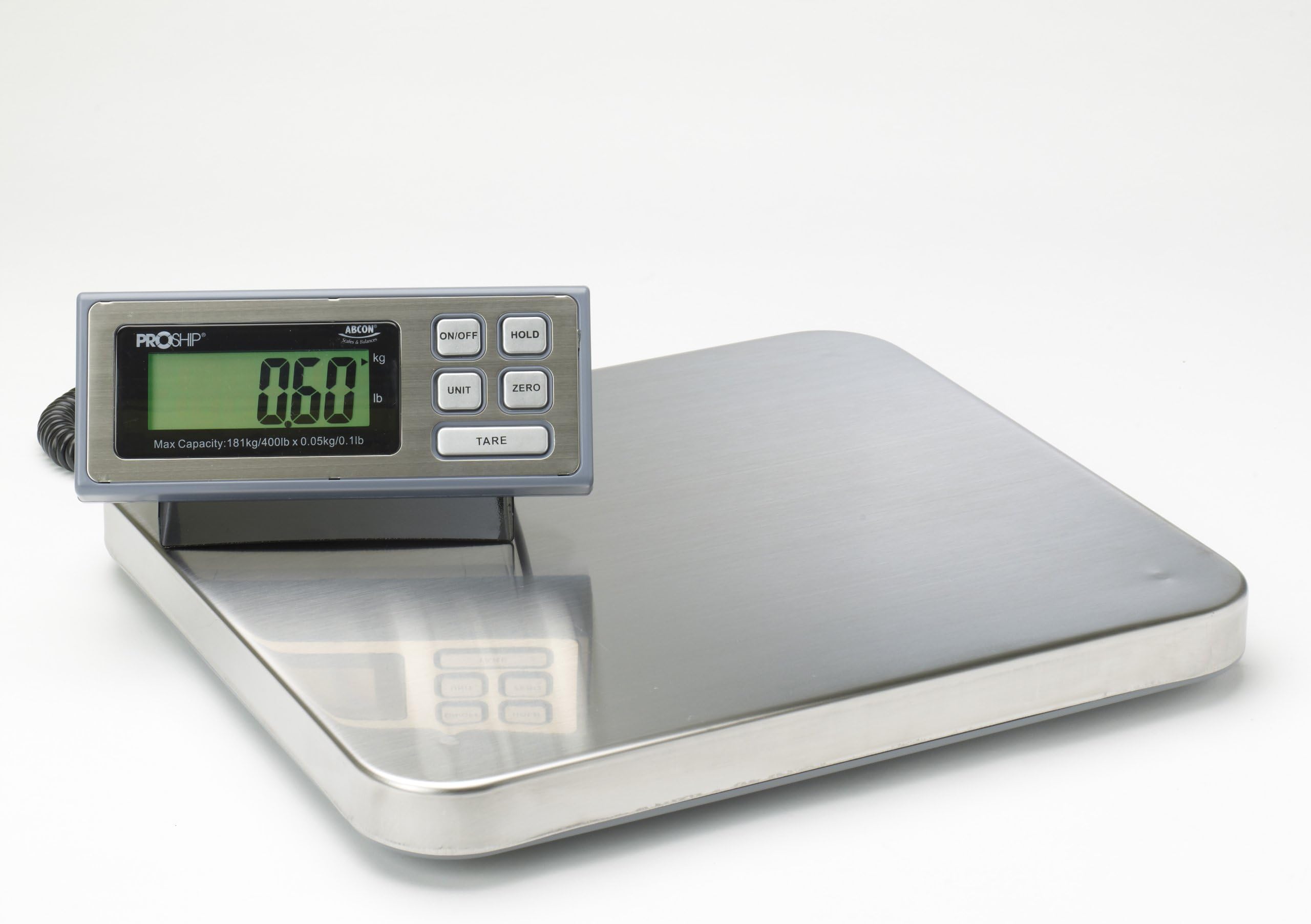 PROSHIP LARGE Digital 181Kg x 50g 400lb Heavy Duty Postal Postage Parcel Packet Shipping Platform Scales Scale