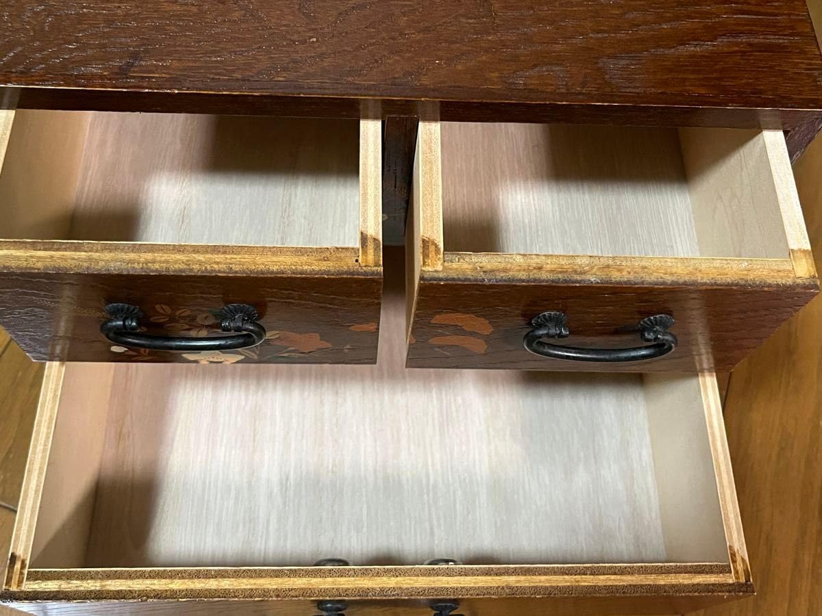 蒔絵 小箪笥 引出し 小物入れ 漆器骨董年代物