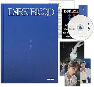 Comprar ENHYPEN - [DARK BLOOD] (HALF Ver.) Photo Book + CD-R + Photo Card + Message Photo Card + Sticker + Postcard + Bookmark + Poster With Lyrics + 2 Pin Button Badges + 4 Extra Photocards