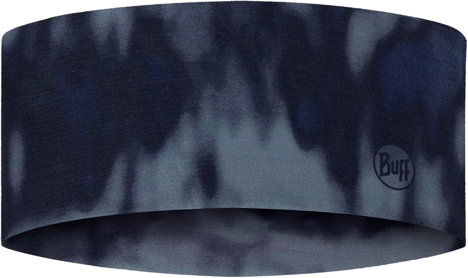BUFF CoolNet UV® szeroka opaska na głowę, grafitowa, unisex, rozmiar uniwersalny