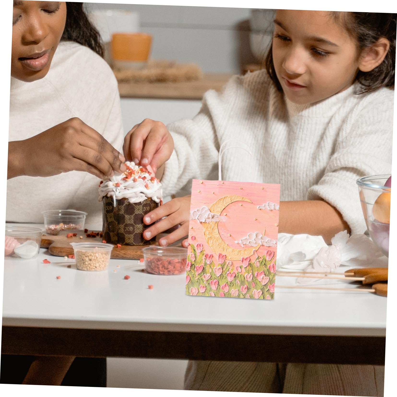 Lot De 50 Sachets À Bonbons En Papier Pochettes Élégantes Réutilisables Pour De Fête