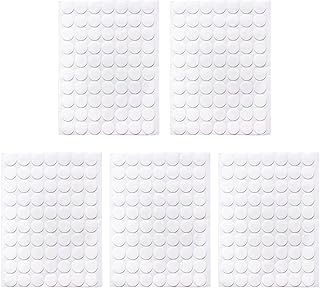 Parthan 5 Sheets Double Sided Adhesive Dots,Sticky Dots,Sticky Dots Double Sided,Transparent Acrylic Durable No Drilling Required for DIY Craft Art Office Supply