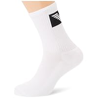 Emporio Armani CALZINI UOMO BASIC SPUGNA 3 CONFEZIONI CORTO BIANCO TU