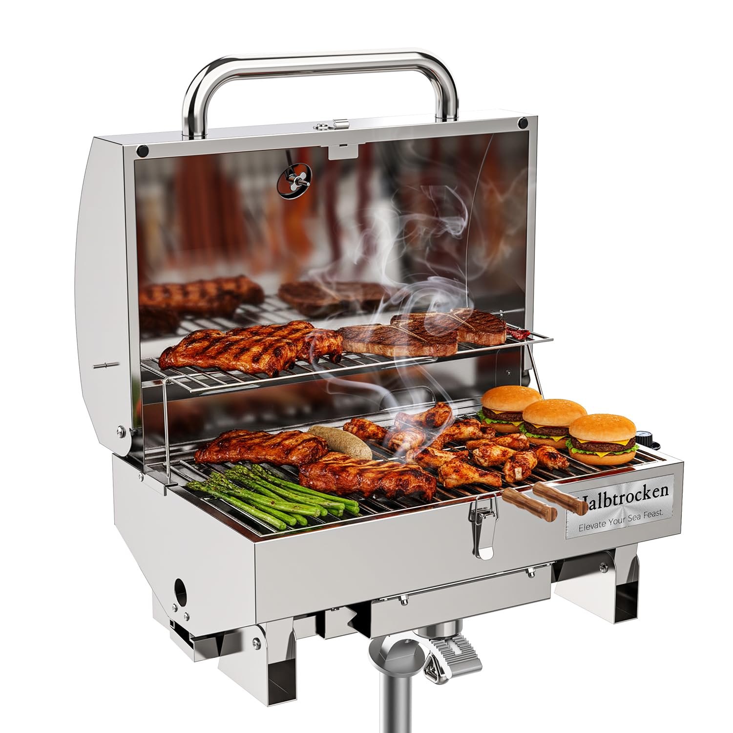 Halbtrocken Marine Gas Grill 12,000 BTU