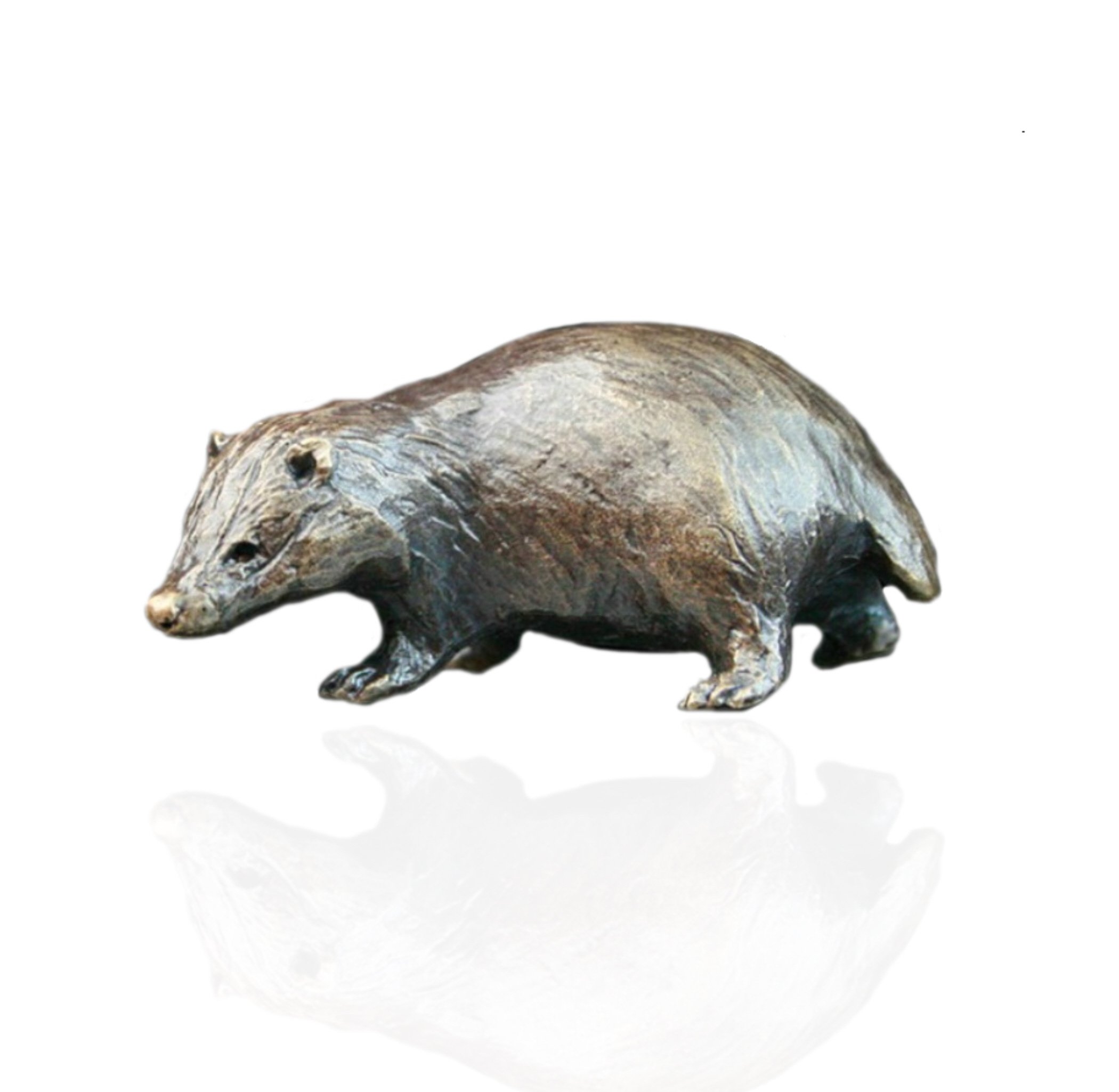 Tejón – BRONCE figura en miniatura – Butler & Peach.
