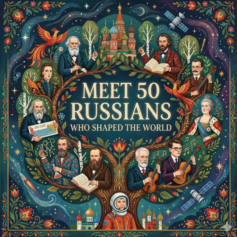 Meet 50 Russians Who Shaped the World: Famous Artists, Scientists, Writers and Leaders Kids Should Know (Historic Leaders Every Kid Should Know)