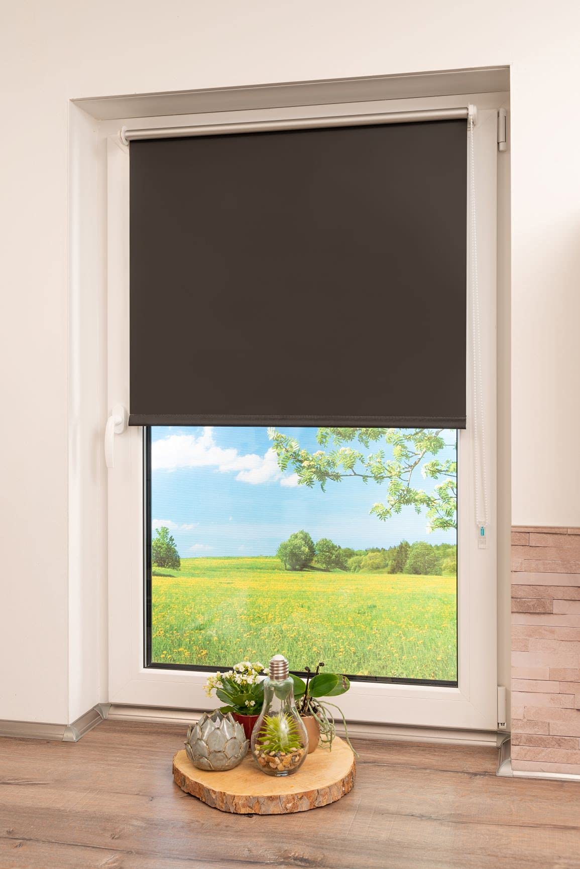 Thermo Rolgordijn - Verduisterend - Donkergrijs - 210cm x 190cm