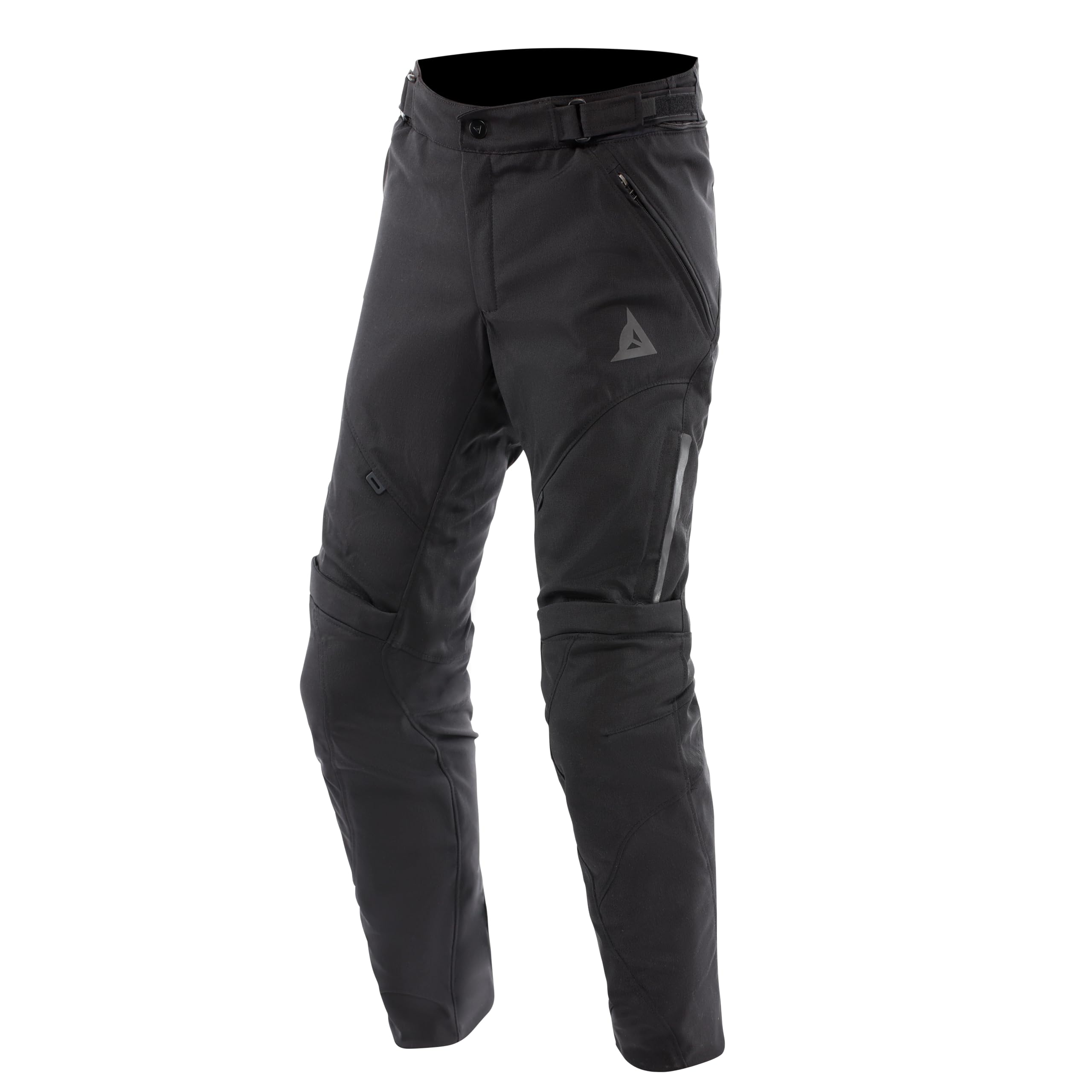 Drake 2 Air Tex Pants, Fabric Motorcycle Trousers, Stretch, with Protections, Men, Black/Black, 54