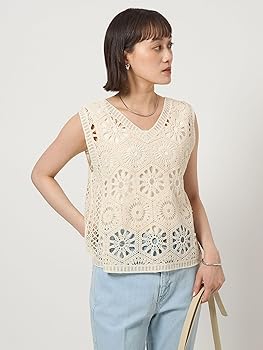 【はるはる】美品！2023AW グリーンレーベル ベスト ショート ベスト Vest｜TOPS｜グリーンレーベル リラクシング（green label
