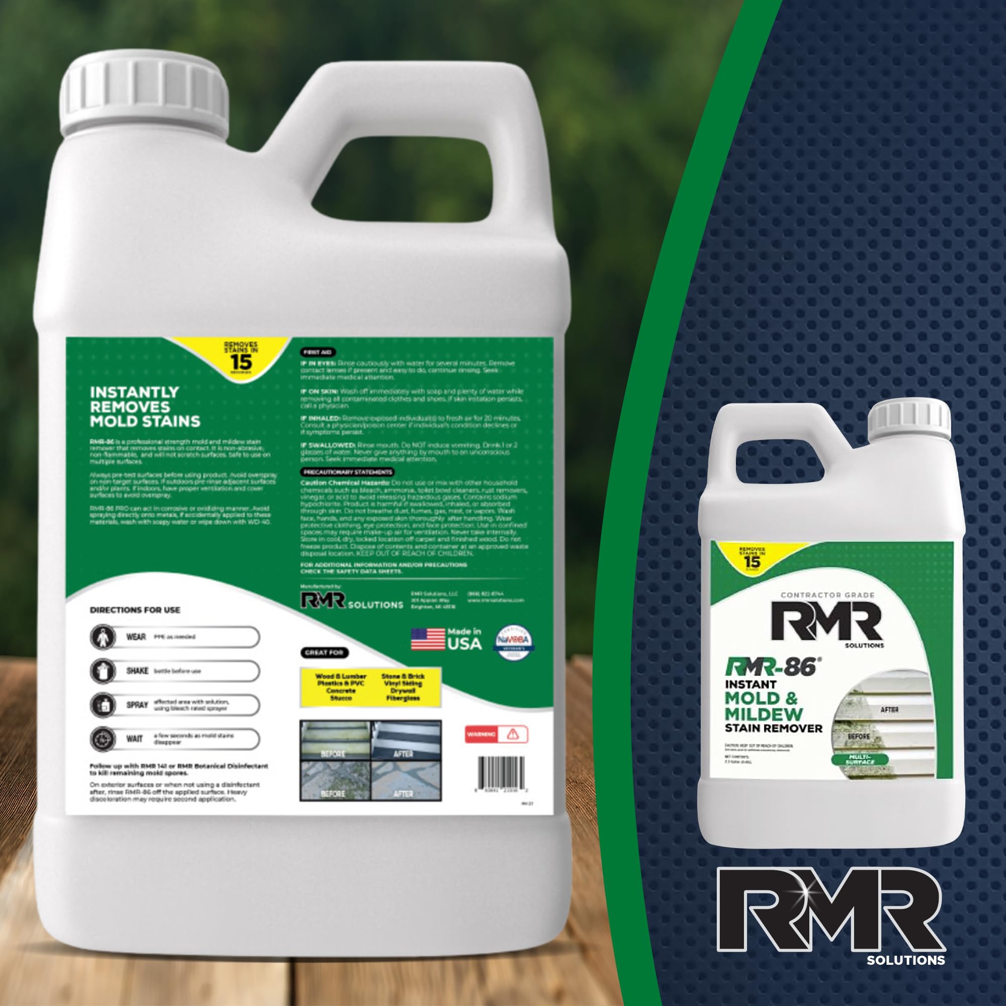 RMR-86 - Eliminador de manchas y moho, 320 Fl Oz (Pack of 1)