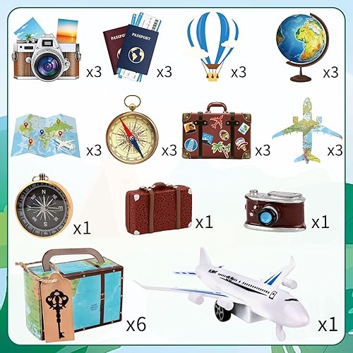 Miniatura 110 de Hooqict 26 piezas de decoraciones de pasteles de los años 80 y 90, decoraciones retro de los años 80 de hip hop con bolas de purpurina para cupcakes