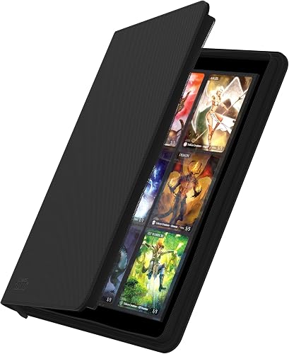Ultimate Guard Zipfolio 360-18-Pocket XenoSkin Black - 3