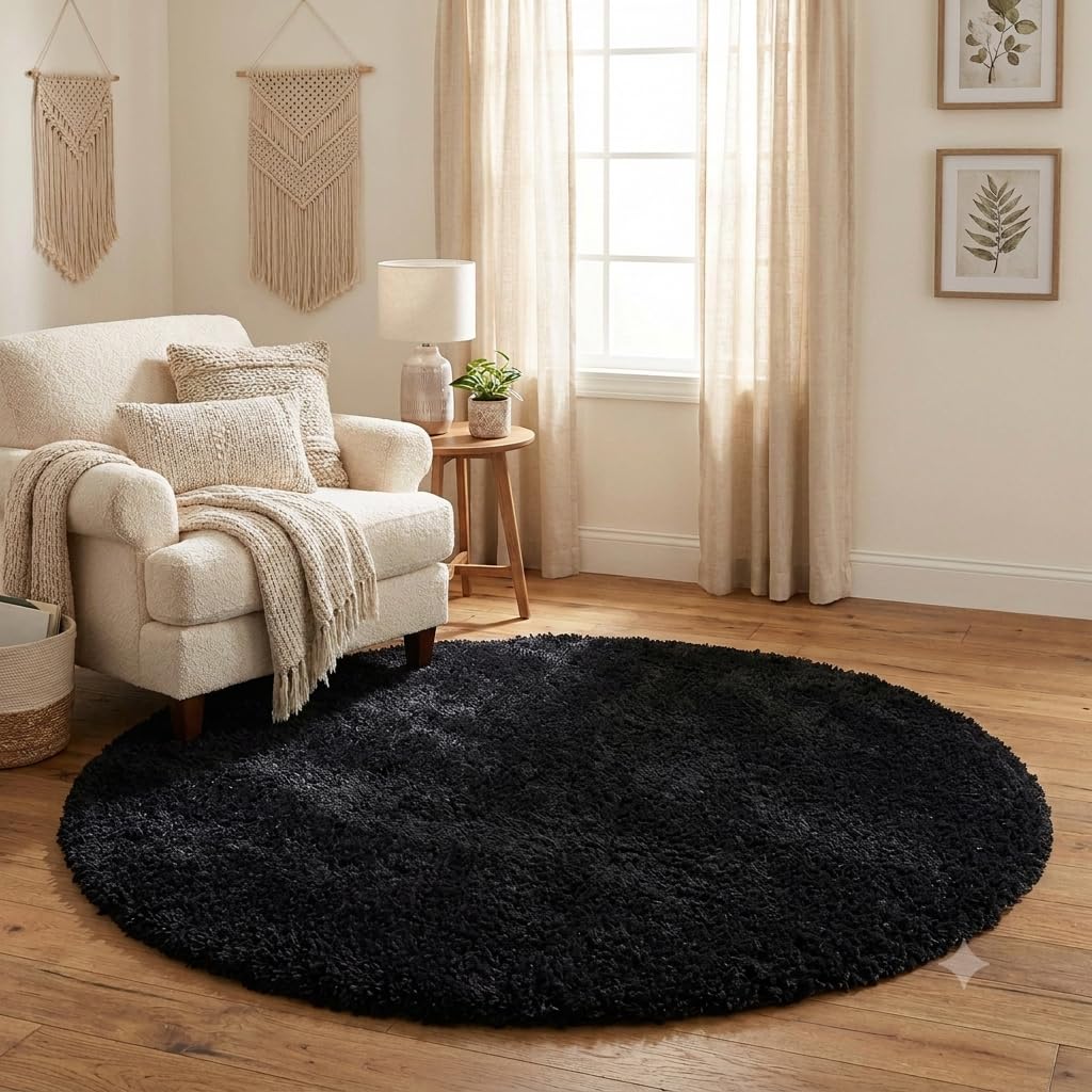Beige Cotton Braided Rug - 5x7 Feet -28 Beige Cotton Braided Rug - 5x7 Feet -28