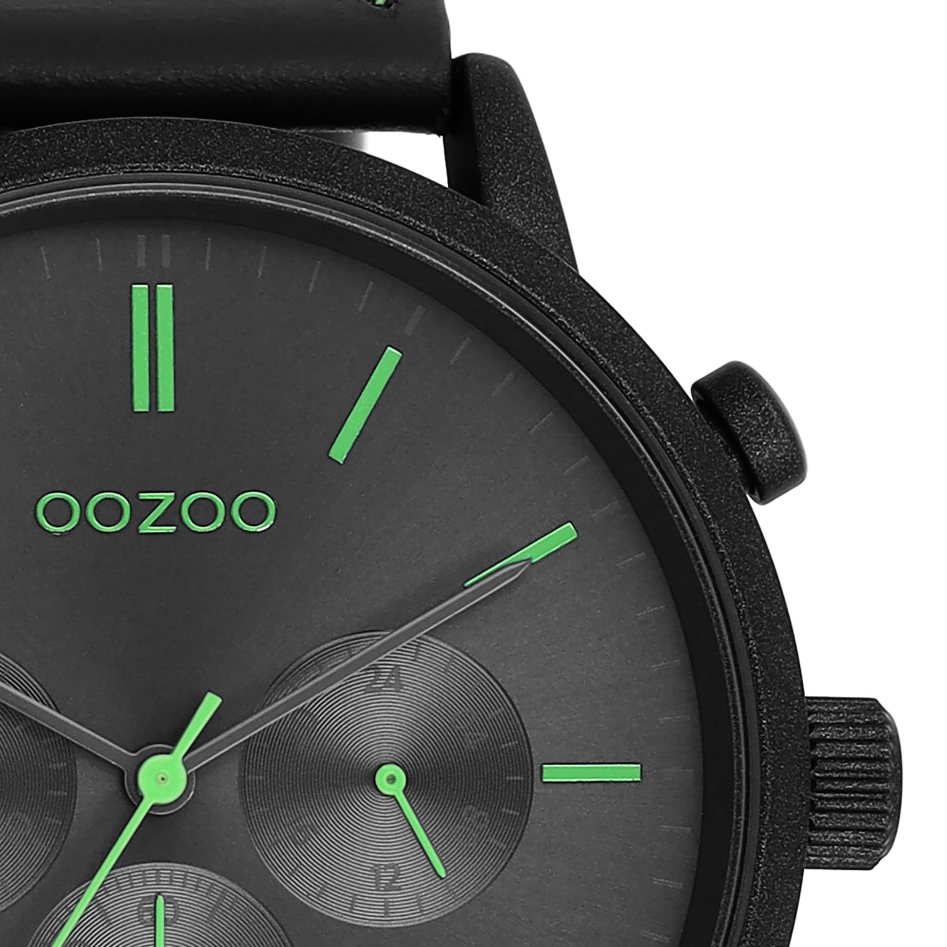 Oozoo Timepieces Herren Uhr | Armbanduhr Herren mit Lederarmband | Hochwertige Uhr für Männer | Edle Analog Herrenuhr in rund | C11200