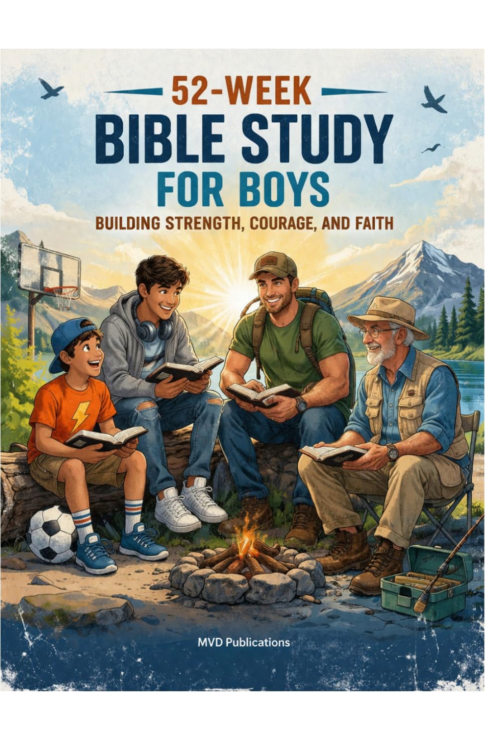 52-Week Bible Study for Boys: Building Strength, Courage, and Faith