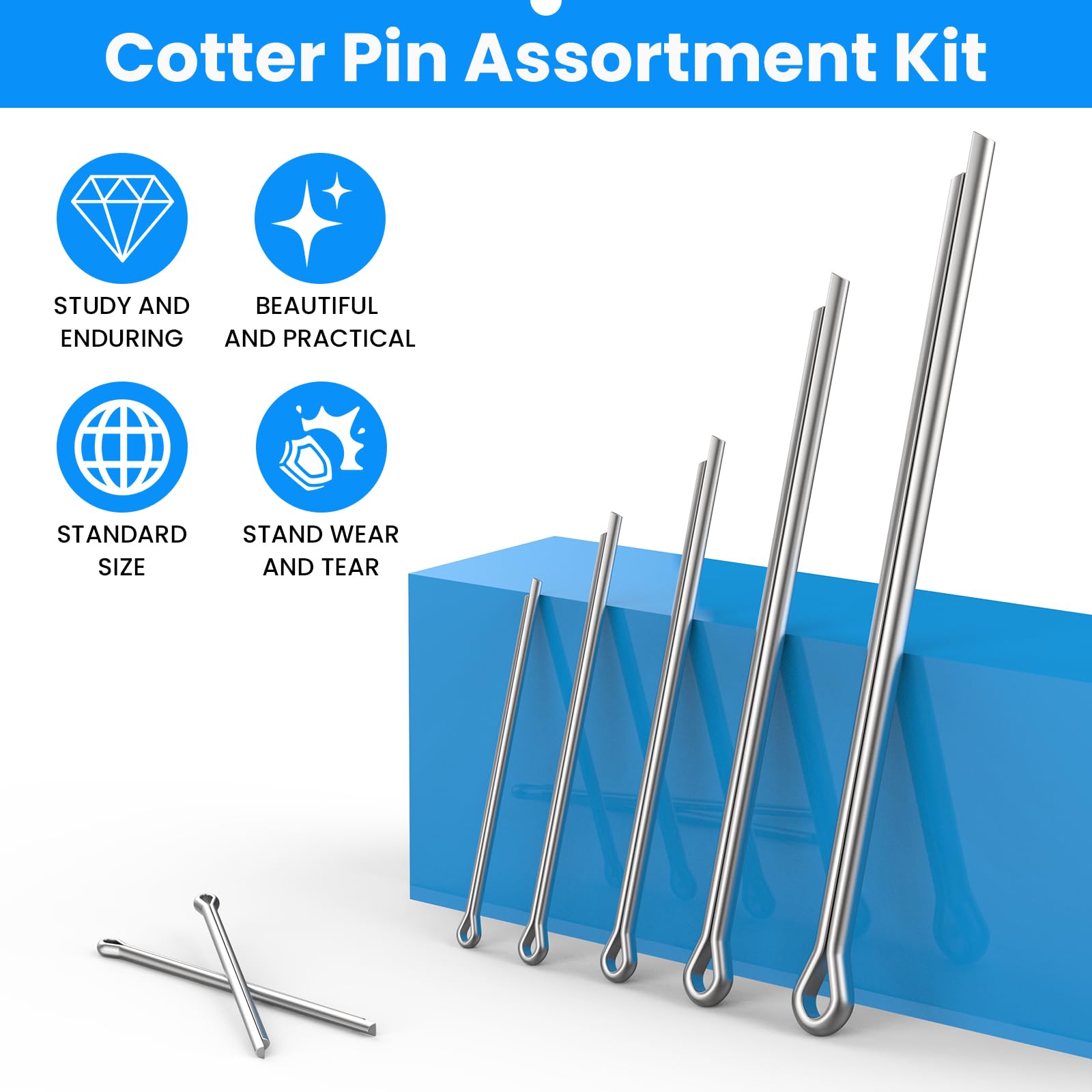 épine barrette & Pin set box Freightliner Cascadia King Pin Set Replaces OEM