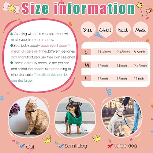 Miniatura 9 de 6 piezas - Vestido de cachorro para perro, vestido de princesa con lazo para mascota, vestido de princesa para cachorro, chaleco floral, falda para