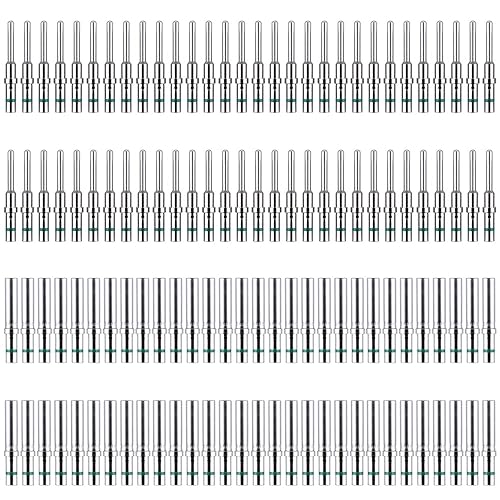 Miniatura 8 de JRready ST6289 Deutsch Pasador sólido, pasadores de conector Deutsch, kit de contactos de barril cerrado, tamaño 12 16 20 pines macho y enchufes