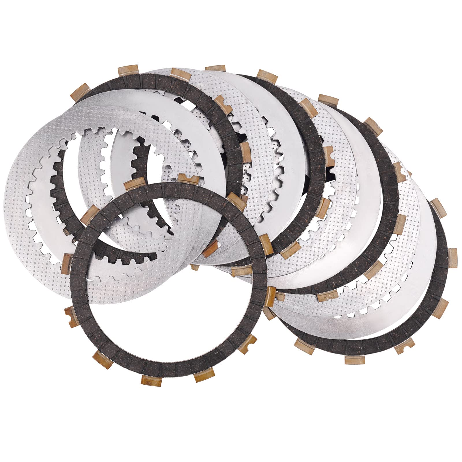 Road Passion 13pcs Kit Embrague Discos de embrague 13089-013 13089-1073 13088-1057 Compatible con Kawasaki BJ250 Estrella RS Limited Edition 2002-2006