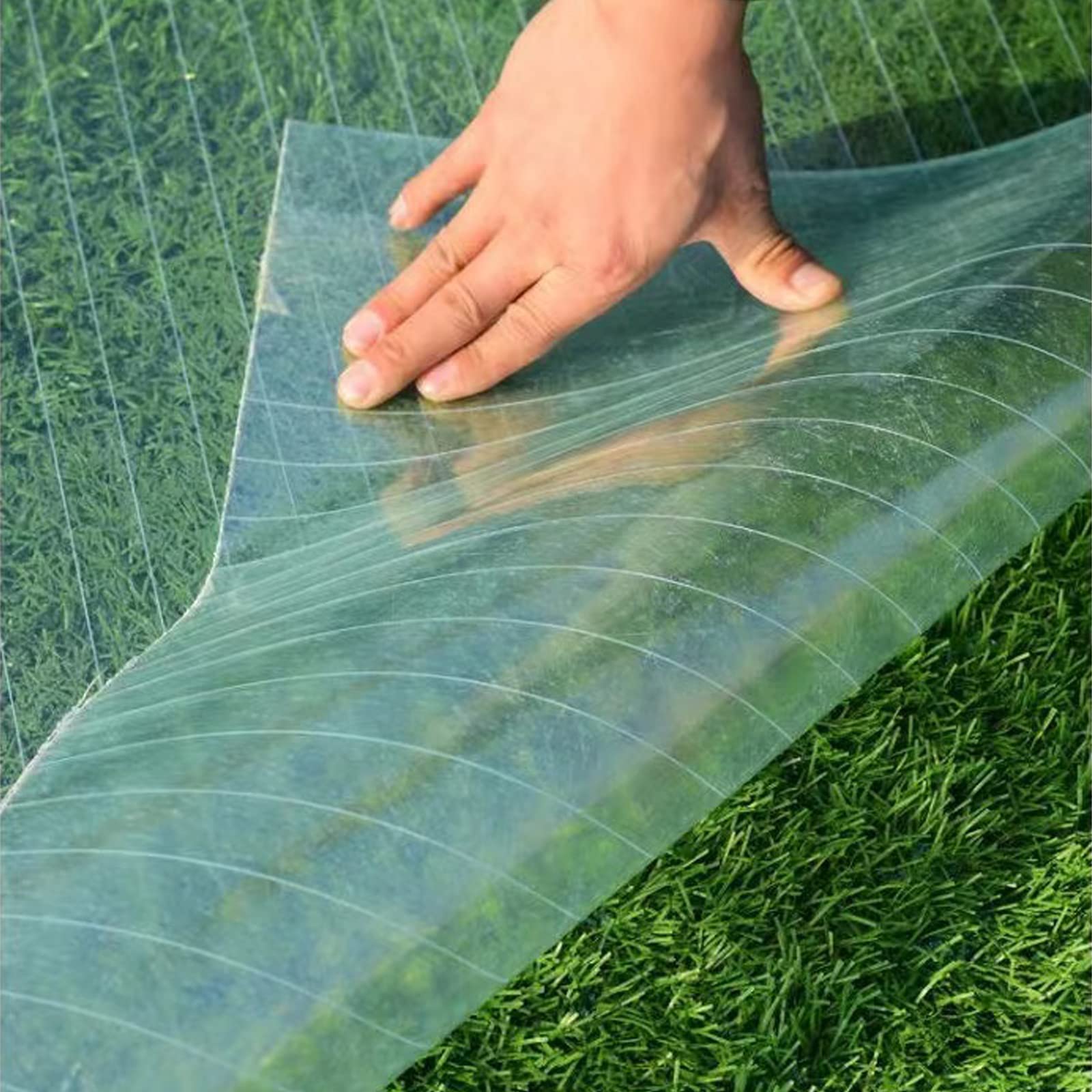 Feuille de toiture en polycarbonate transparent 1.2mm pour serre