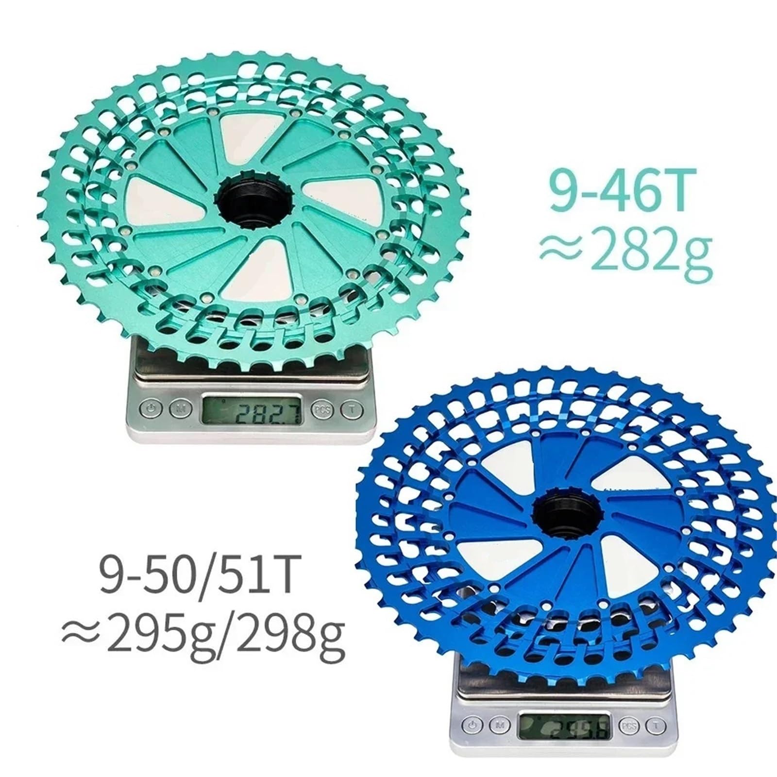 Compatible con Cassette ZTTO CNC XD Teal ULT MTB de 12 velocidades, 10-50T, 10-51T, 9-46T, 10-46T, piñón XD de 12 velocidades, 12 V, K7