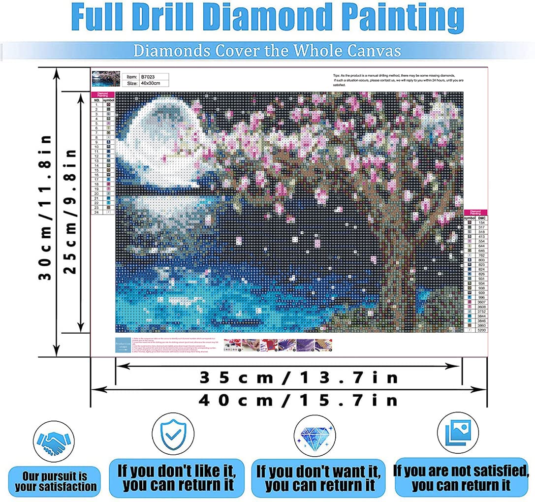 Kit Diamond Painting 5D Ninja Japonais 30x40 Cm - Art Du Diamant Complet Pour Adultes, Débutants, Déco Maison