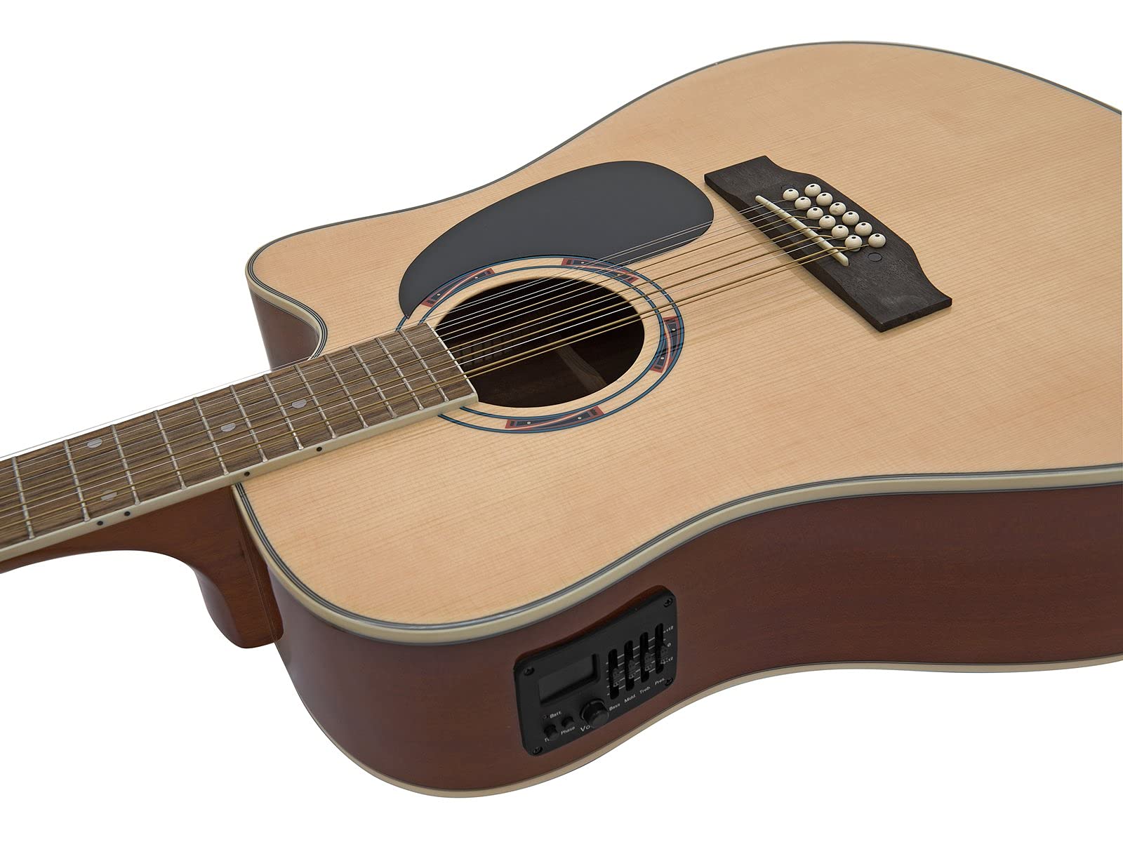 Dimavery DR-612 Occidentale, chitarra 12 corde, natura