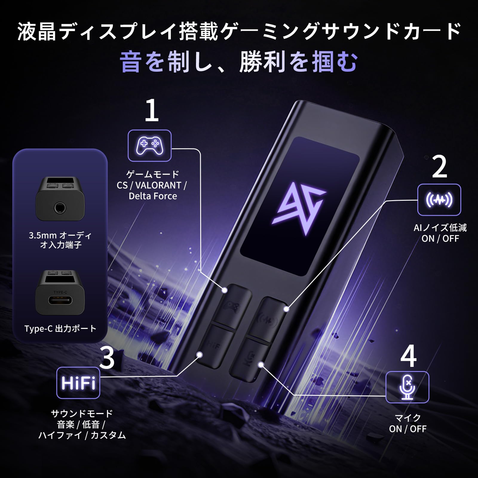 Amazon.co.jp: KZ Starbit ゲーミングイヤホン 有線 マイク付き DAC×8