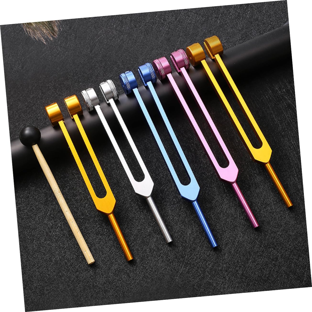 UPKOCH Professional Ear Blue Aluminum Alloy Tuning Fork Ear Nerve Fork Easy to Carry