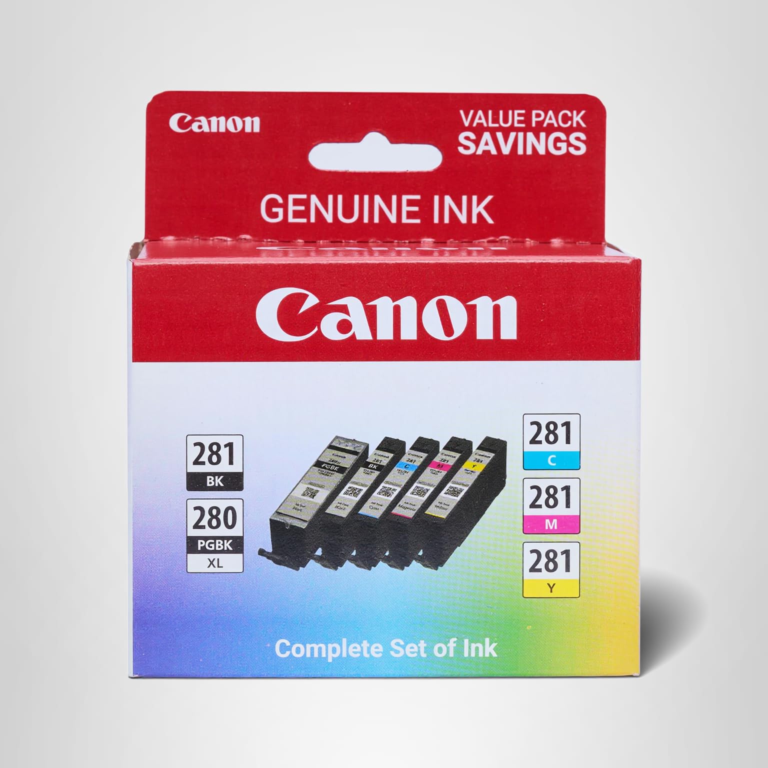 Amazon.com: Canon PGI-280/CLI-281 Genuine Combo Pack, Compatible