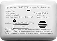 Vista 1 de Safe T Alert Serie 20 Mini Alarma de Gas LP - Alarma de Propano - Montaje en Superficie, Blanco - 20-441-P-WT