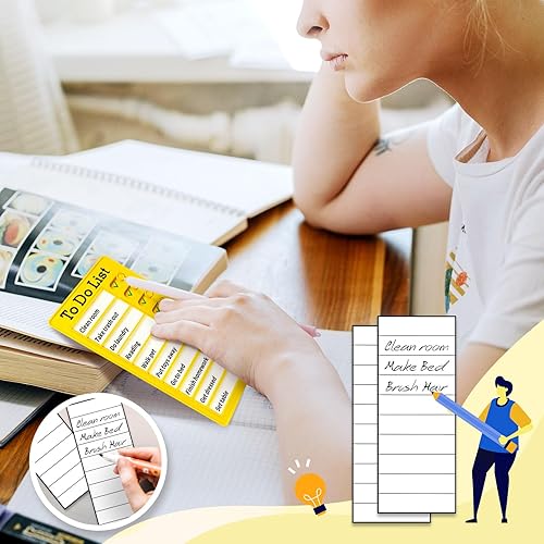 Miniatura 6 de Tabla de tareas de 4 piezas para niños, varios niños, tabla de rutina deslizante lista de tareas reutilizables, lista de verificación de RV, tabla