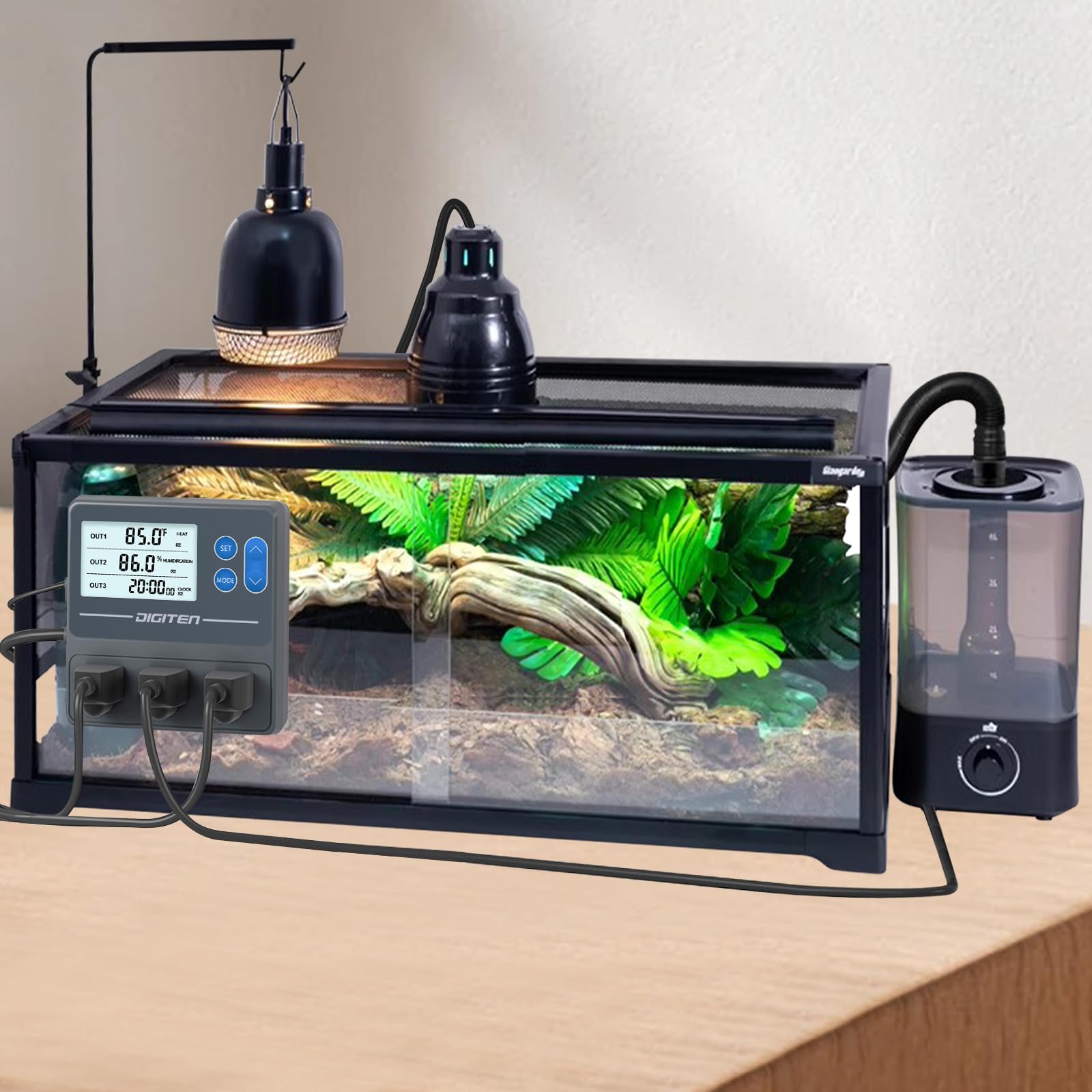 Digital Temperature & Humidity Controller - Grow Tent -5
