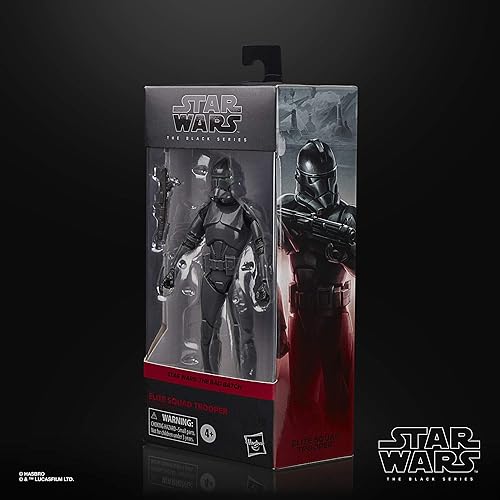 Miniatura 3 de Star Wars The Black Series Elite Squad Trooper Juguete a escala de 6 pulgadas / 15.24 cm. The Bad Batch Figura coleccionable, juguetes para niños a