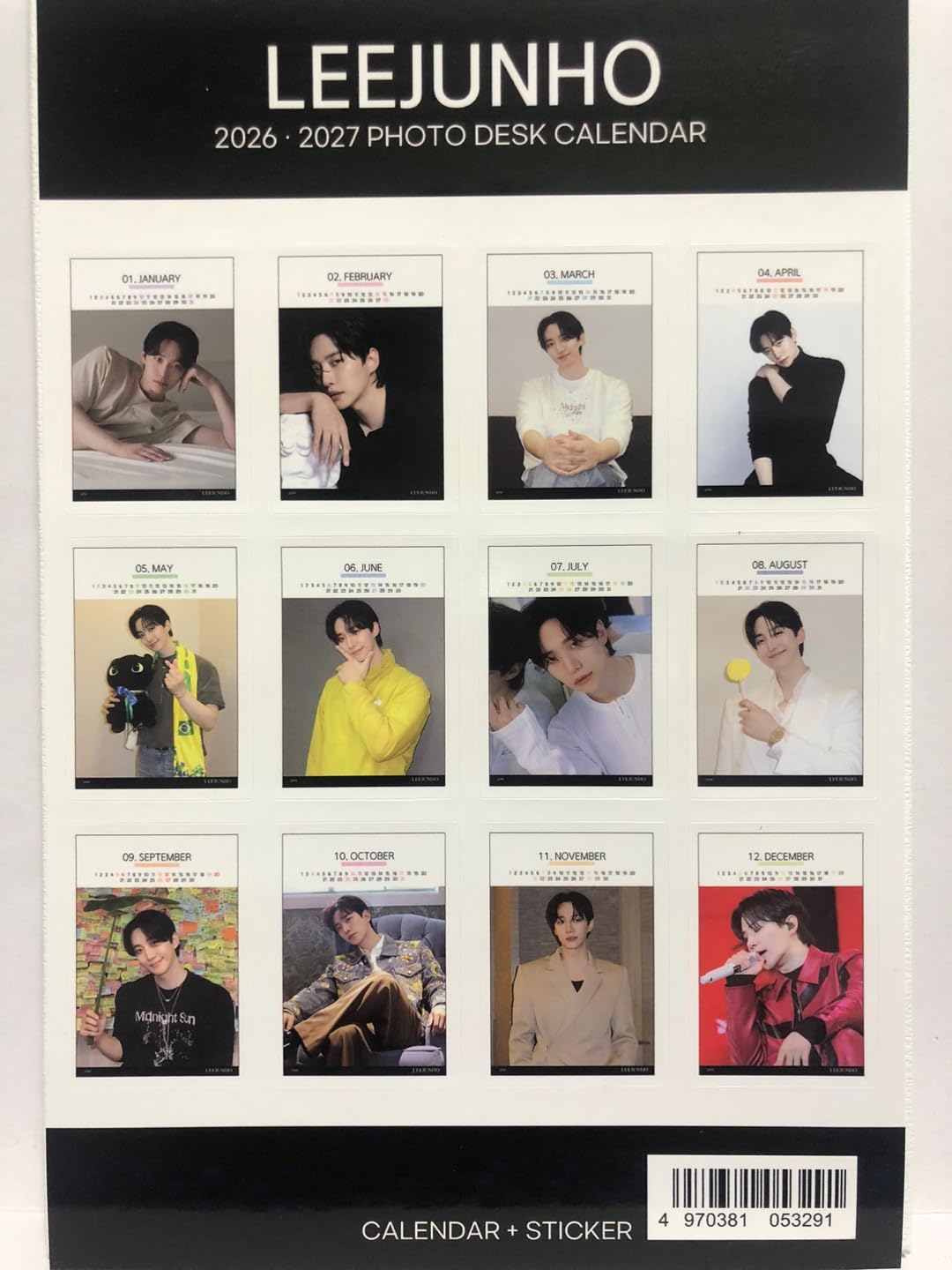 Amazon.co.jp: イジュノ グッズ 2026年-2027年 2年分 卓上