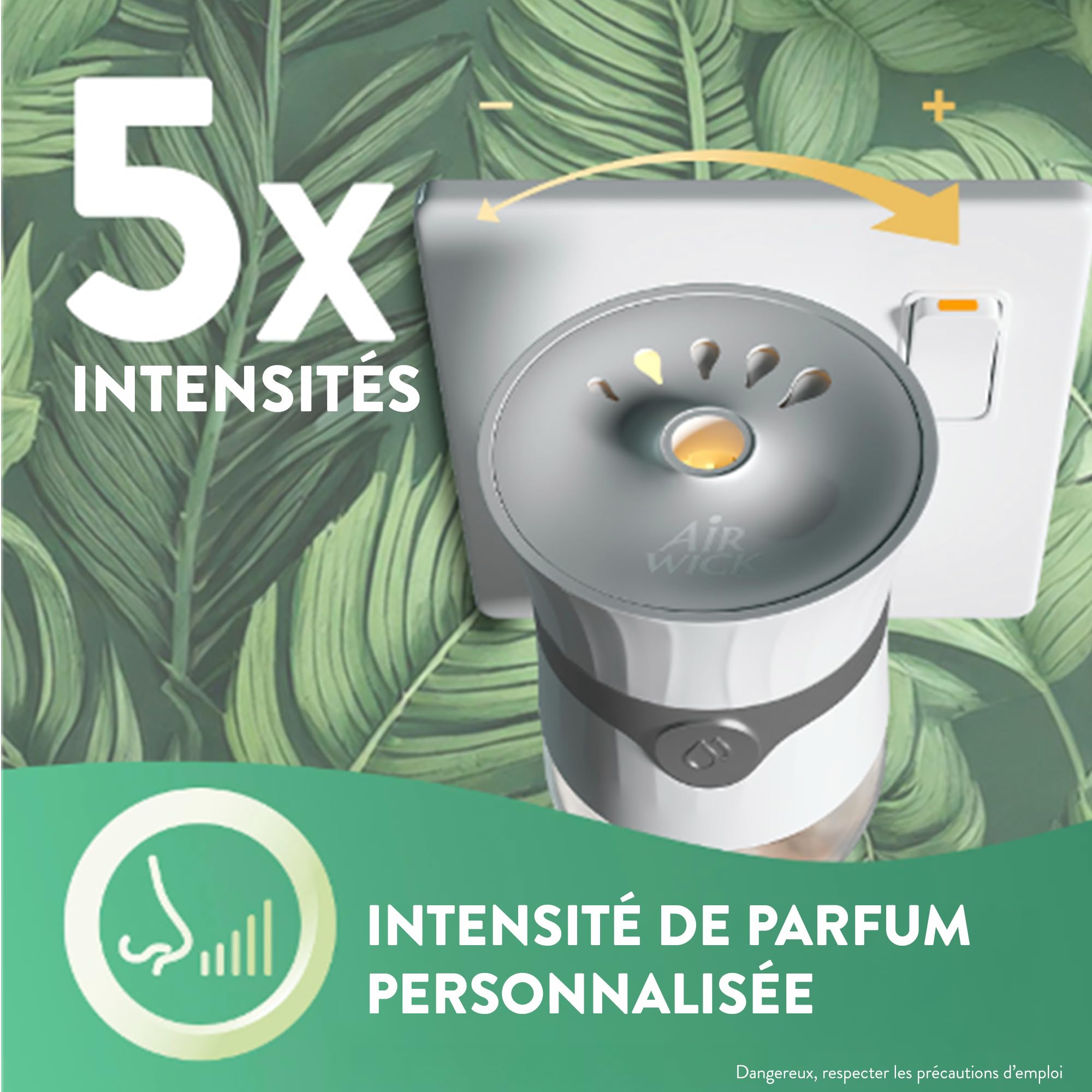 Air Wick Desodorisant Maison Recharge Diffuseur Electrique Fleur de Cerisier et Framboise 3 x 19 ML