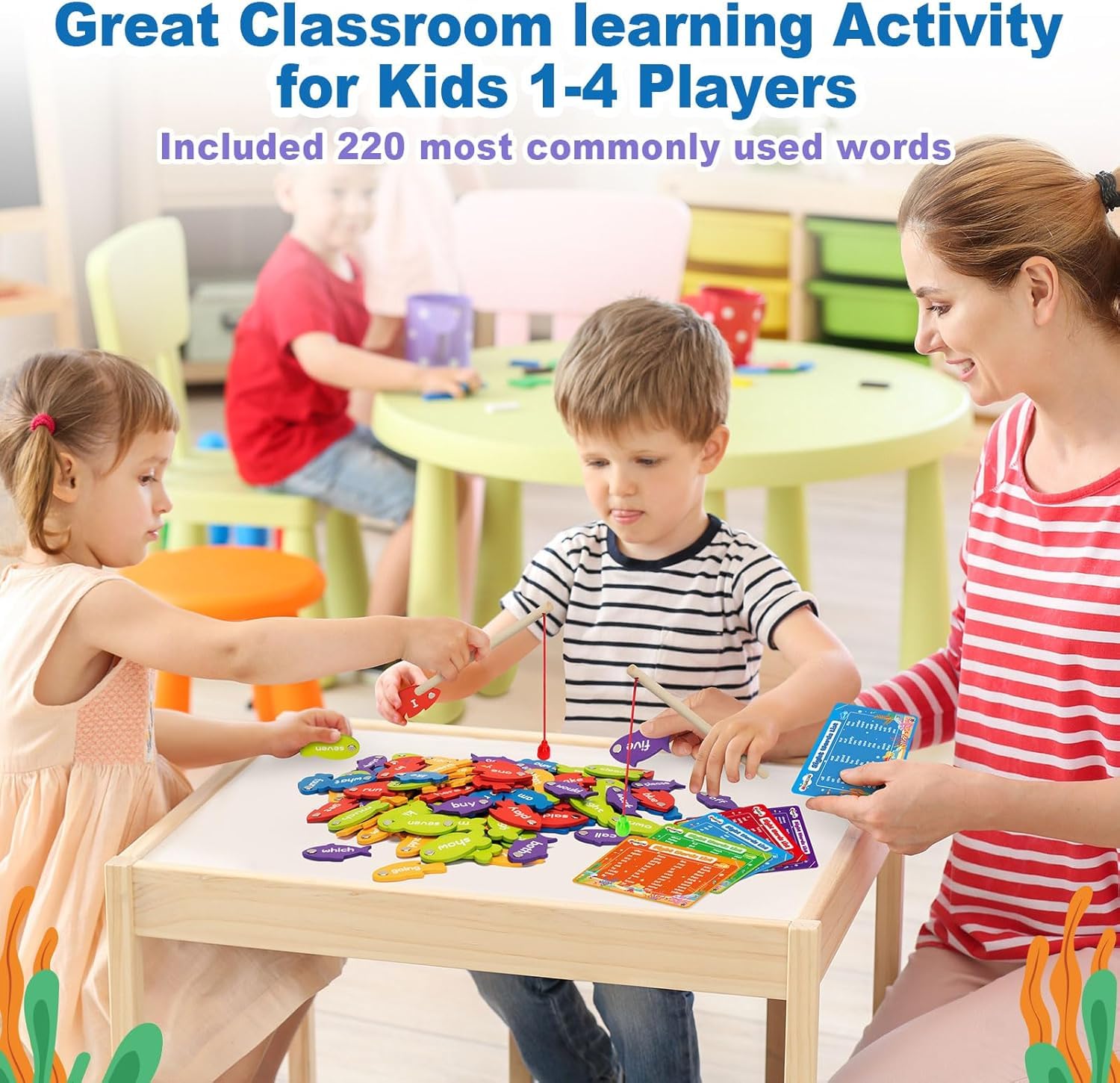 456 Pcs Toddler Sight Word Games - Image 3