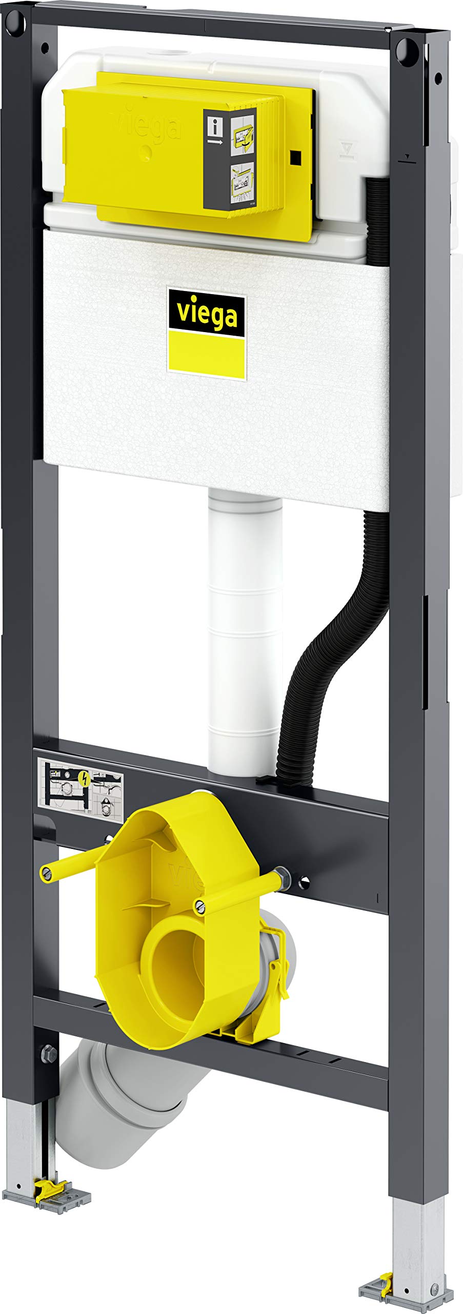 WC-Element Prevista Dry, mit Dusch WC Anschluss 1120 mm 771980