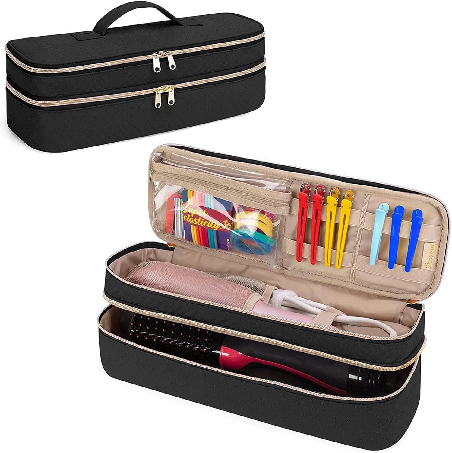 Hair Dryer Bag, Hair Dryer Case, Waterproof Hair Dryer Travel Case