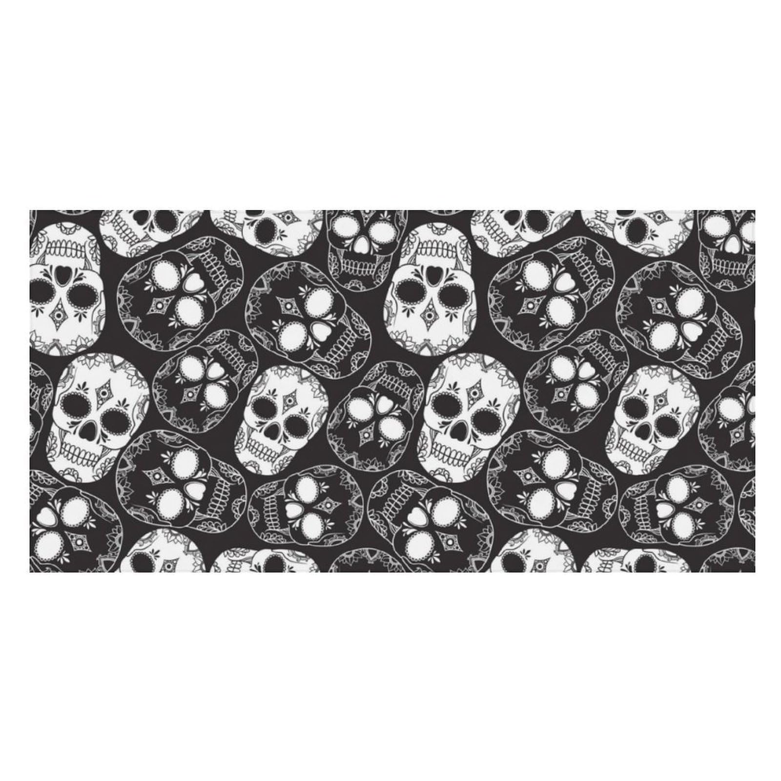 LWORZIIB Beach Towel, Sugar Skull Bath Towel, Pool Towel Great for Gym Swimming 80 X 160cm