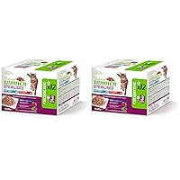 Natural Trainer Cibo Umido per Gatti Adulti Sterilizzati, Multipack Tonno e Manzo