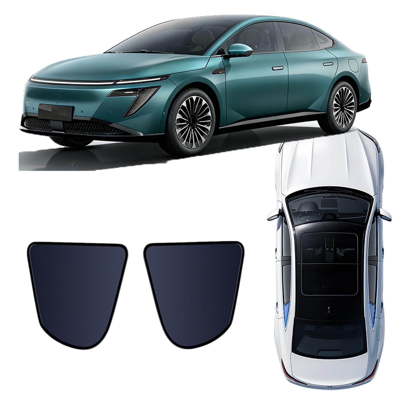Pare soleil voiture pour Nissan N7 2025-2026 rideaux magnétique