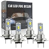 Compatible with 2016 2017 2018 Hyundai Tucson Hi/Lo Beam Bulbs, 300% Brightness 10000LM 6000k white light,H7 high beam and H7 Low Beam,Plug and Play, Pack of 4