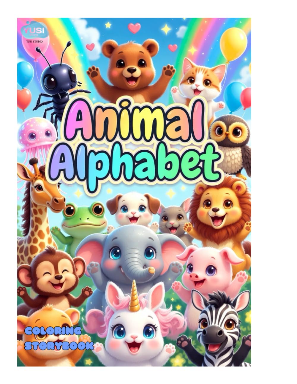 Animal Coloring Book (Coloring Storybook)