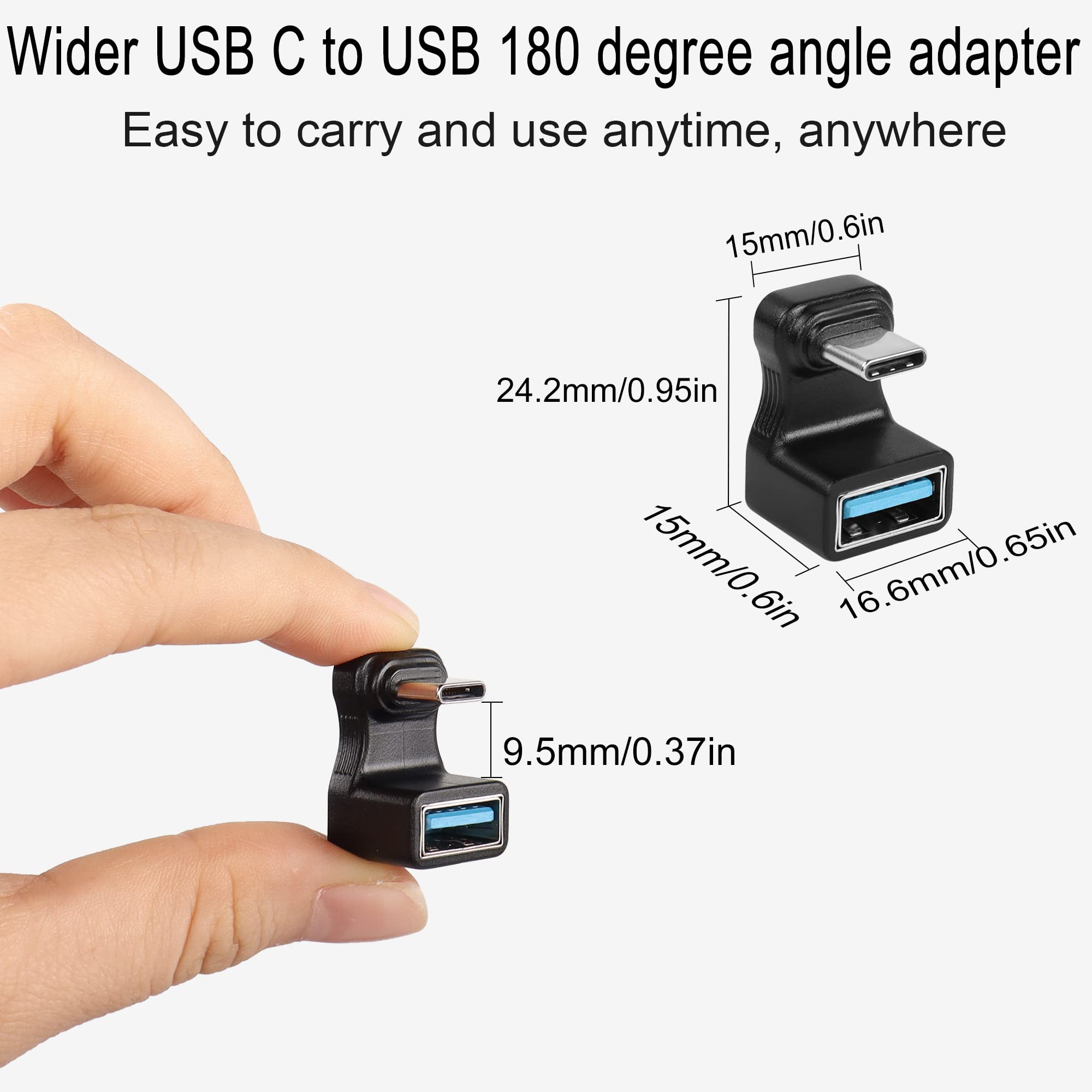 QIANRENON PD240W - Cavo USB C 4.0 per ricarica rapida, ultra corto, connettore ad angolo di 90°, 80 Gbps tipo C 4.0 femmina a maschio piegato dritto, cavo prolunga per telefono, tablet QIANRENON PD240W - Cavo USB C 4.0 per ricarica rapida, ultra corto, connettore ad angolo di 90°, 80 Gbps tipo C 4.0 femmina a maschio piegato dritto, cavo prolunga per telefono, tablet
