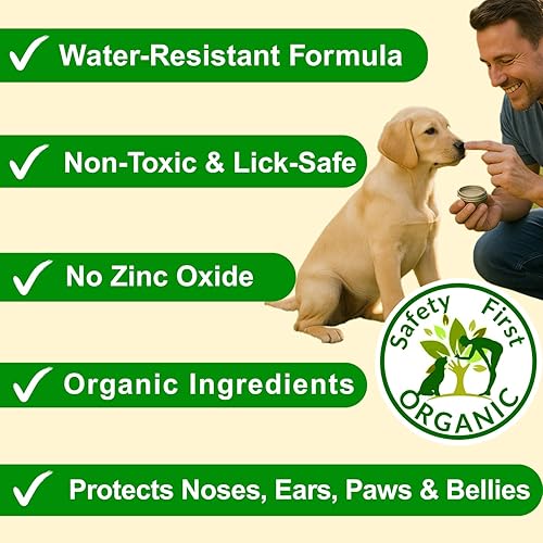Miniatura 2 de Sit Stay Forever - Protector solar orgánico para perros y gatos, protector solar para perros, esenciales para la playa para perros, crema de