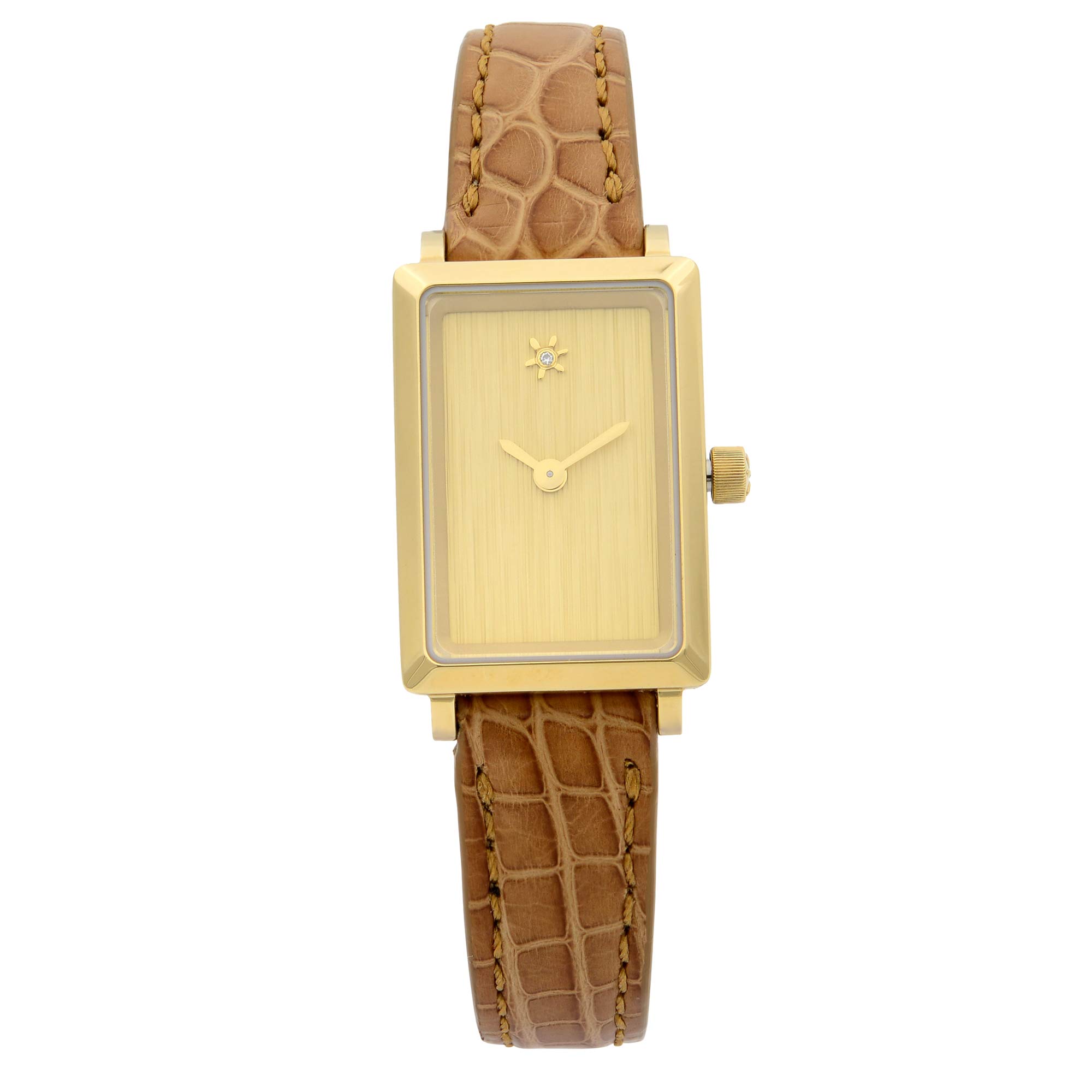 by Shinola Ladies Yellow Gold PVD Plated Steel Diamond Dial Watch R:$850.00